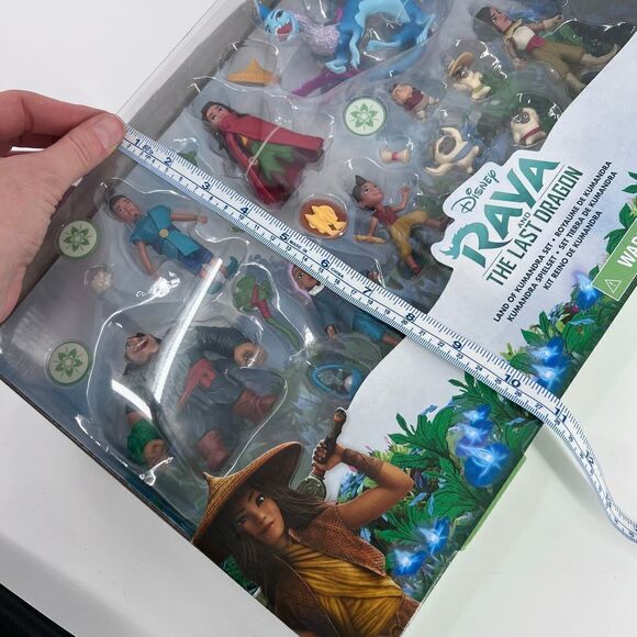 NWT NIB Disney’s Raya and the Last Dragon Land of Kumandra Figurine COMPLETE SET - Picture 11 of 11